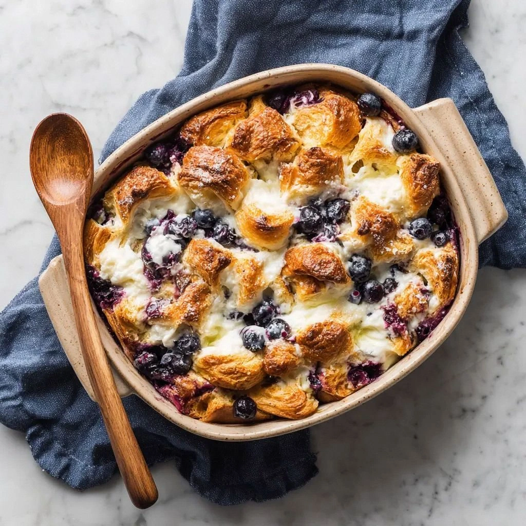 Blueberry Cream Cheese Croissa