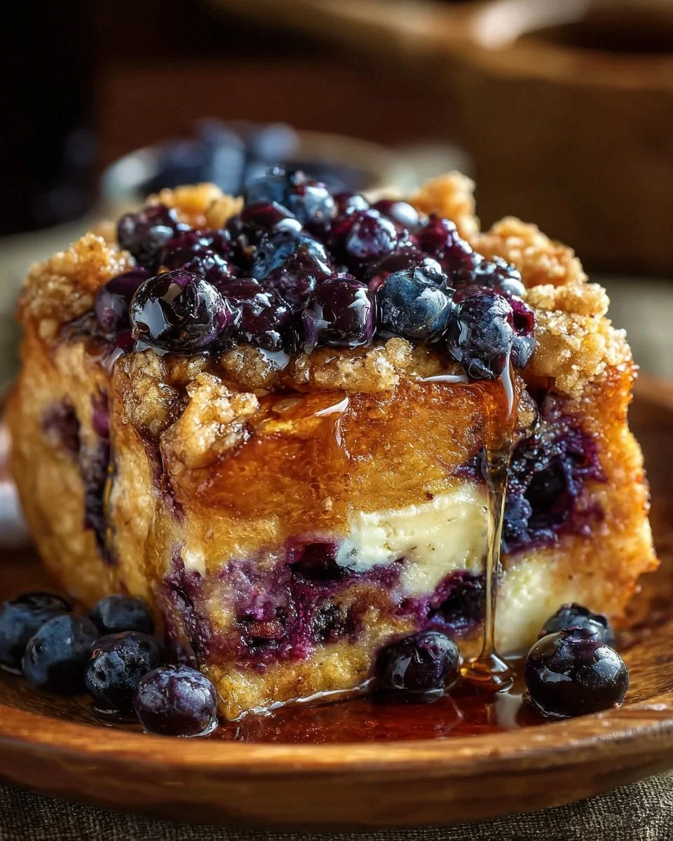 Blueberry Cream Cheese French Toast: A Delicious Treat!