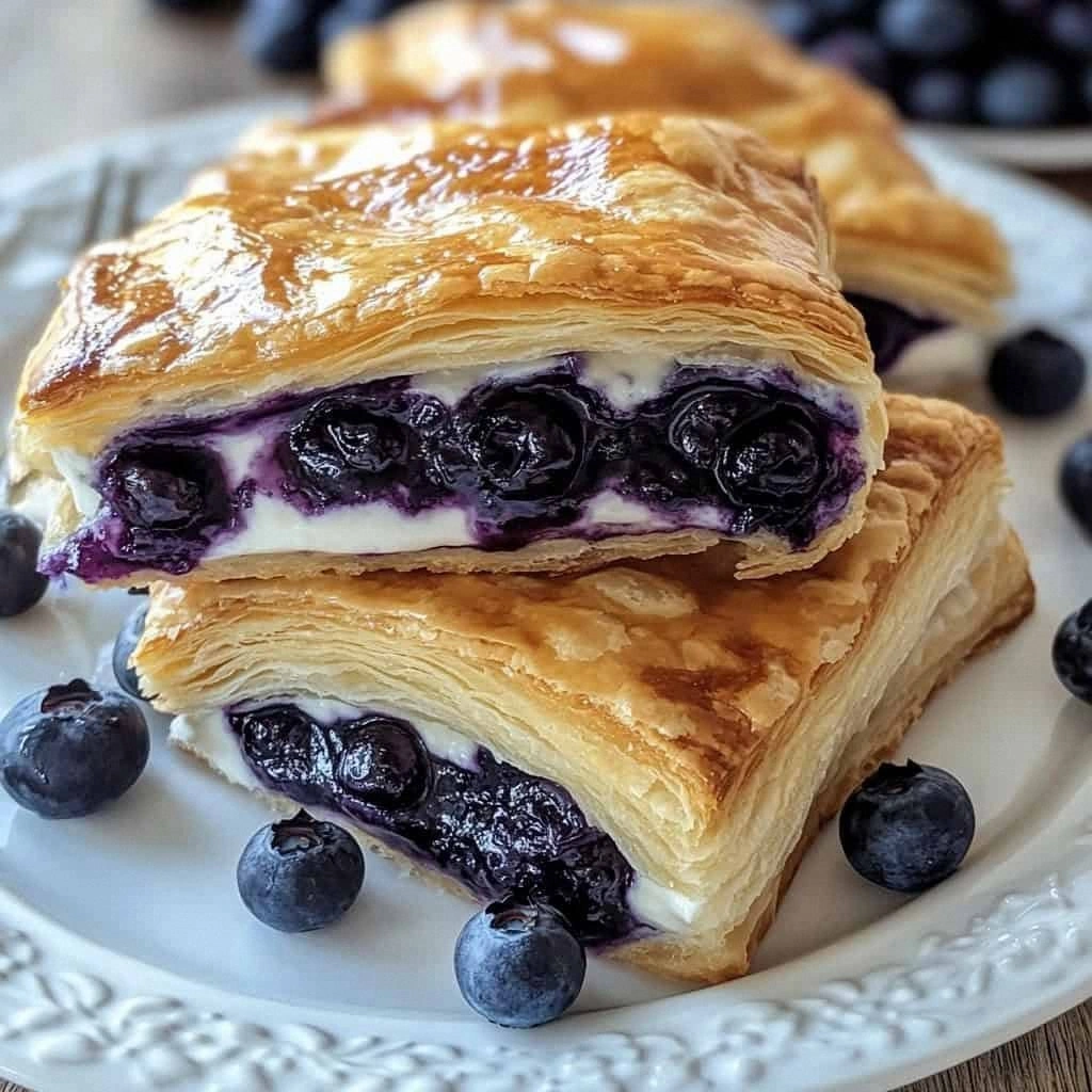 Blueberry Cream Cheese Pastry: A Delicious & Easy Recipe