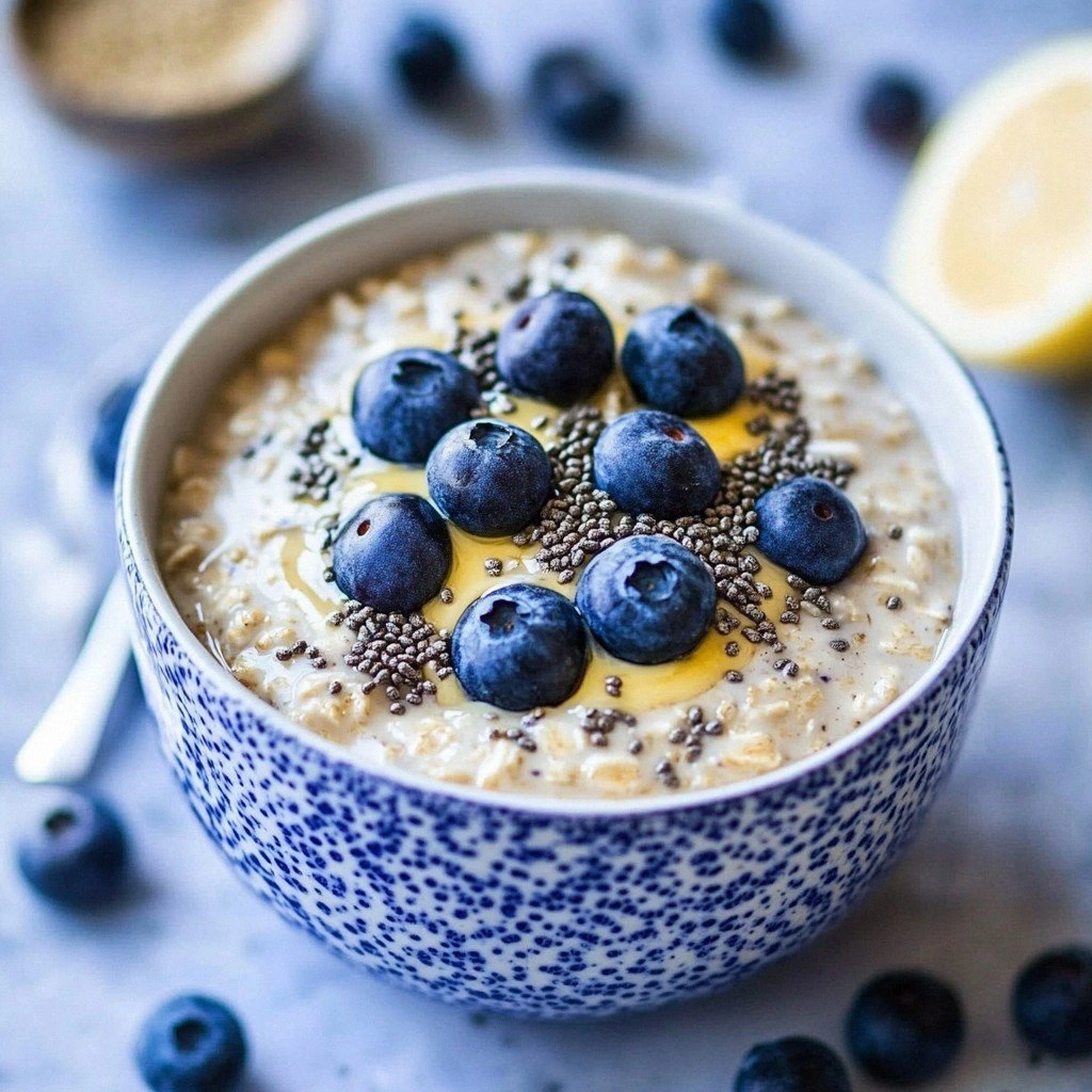 Blueberry Lemon Overnight Oats