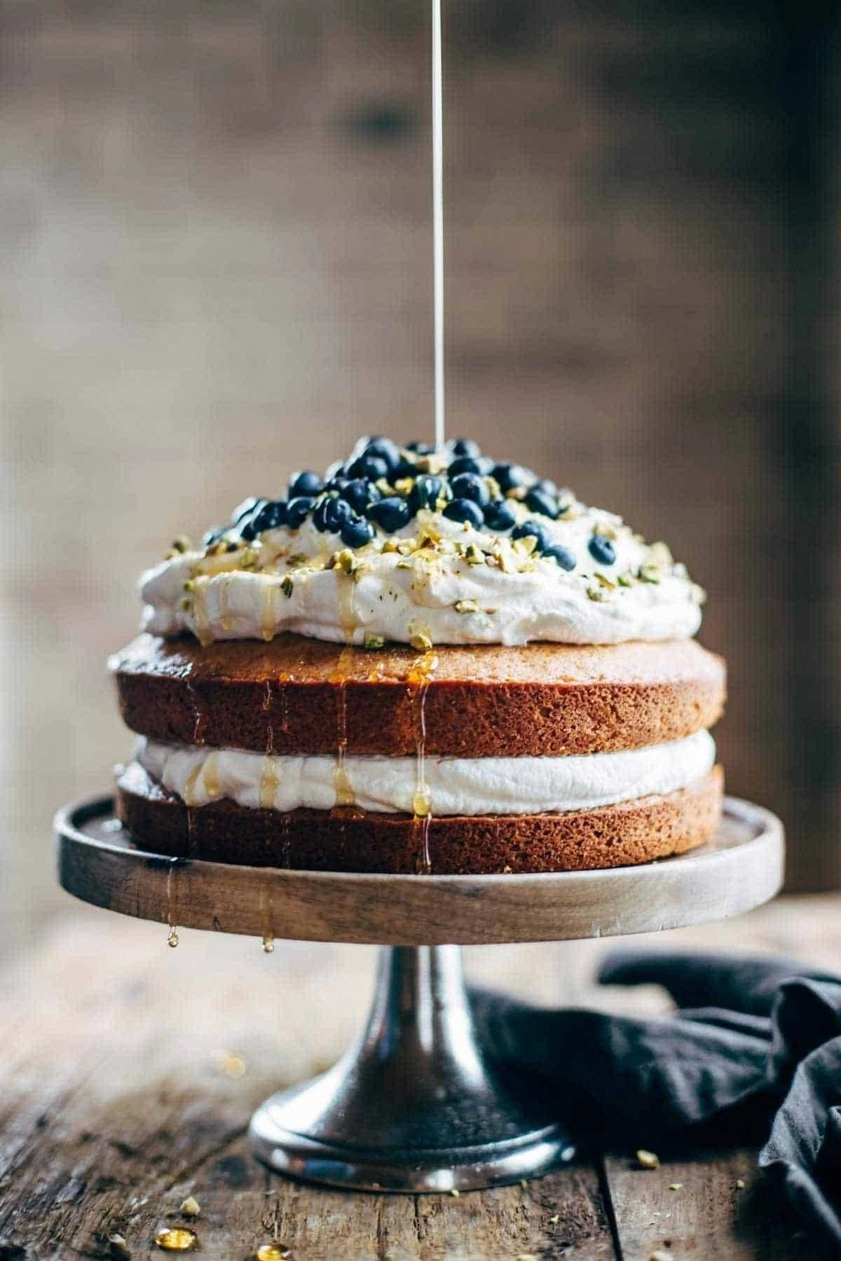 Blueberry Orange Brunch Cake w