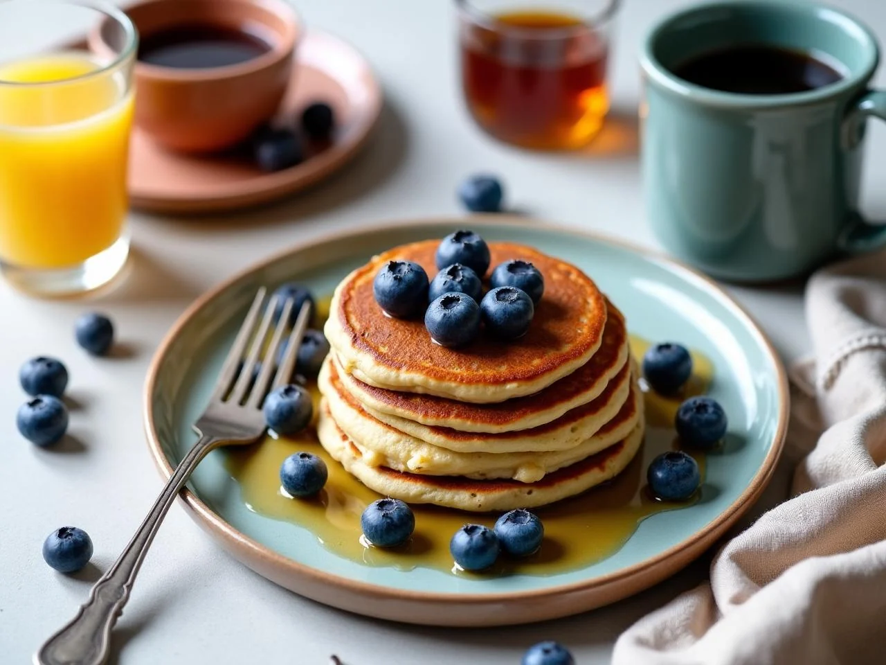 Blueberry Pancakes