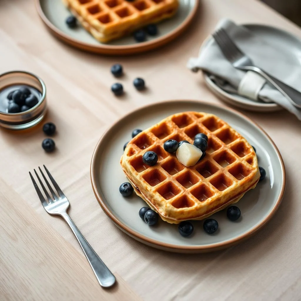 Blueberry Waffles