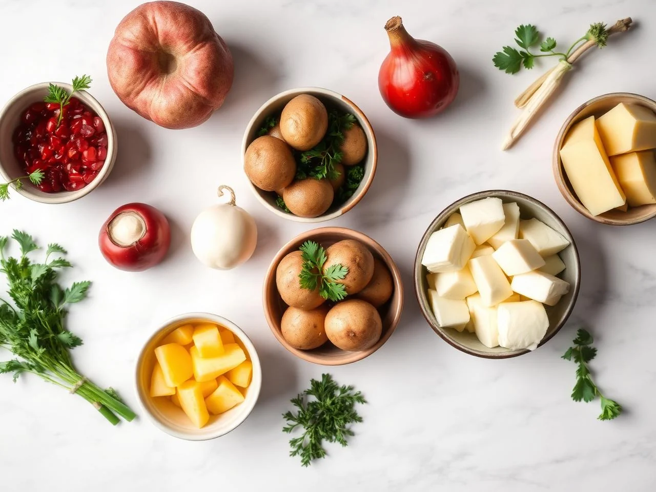 Ingredients for Boiled New Potatoes