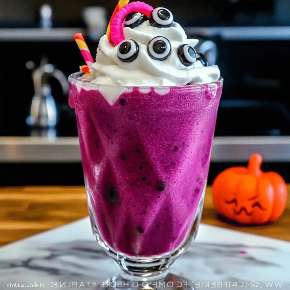 Boo Berry Scream Slushie: A Fun Halloween Treat for Everyone