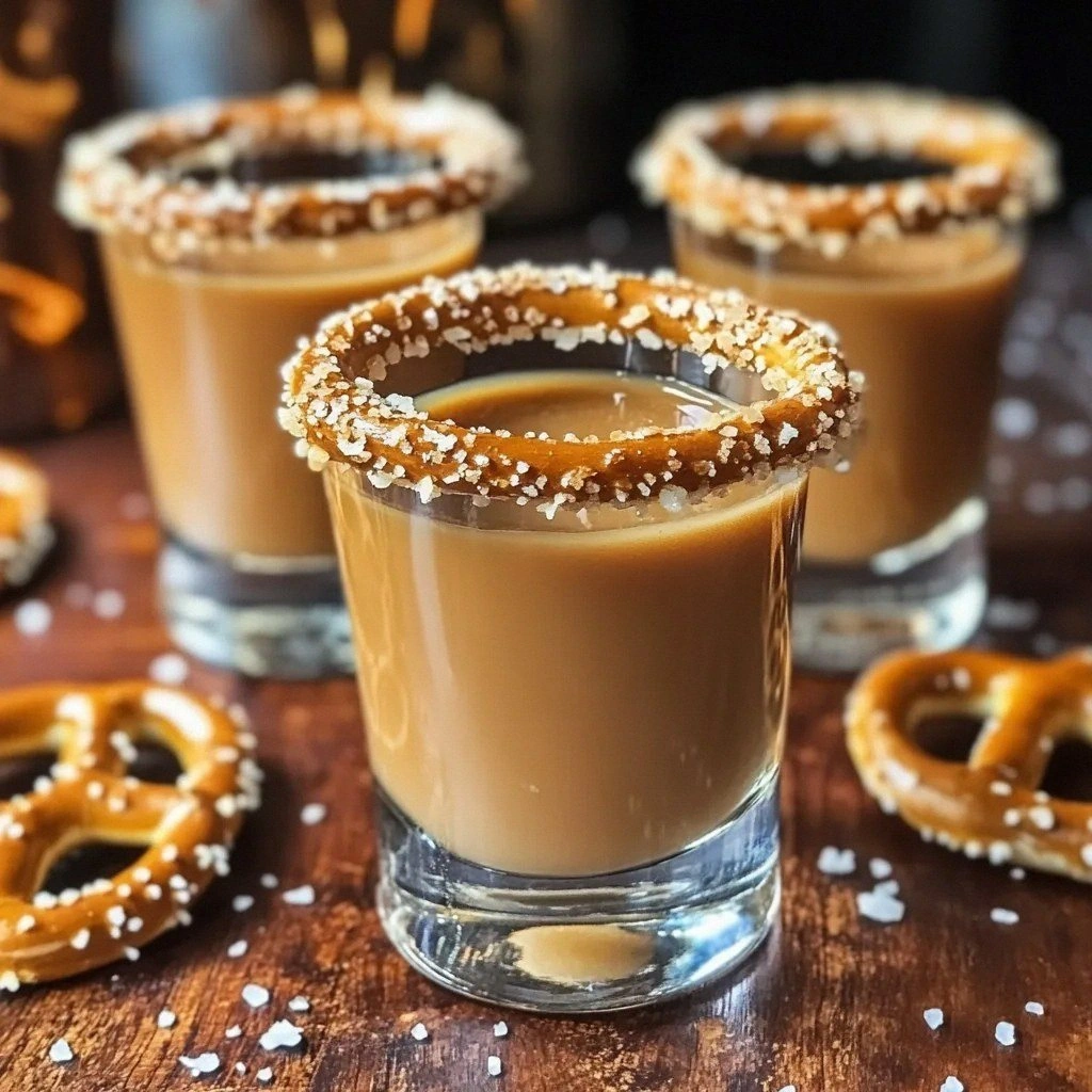 Boozy Salted Caramel Pretzel S