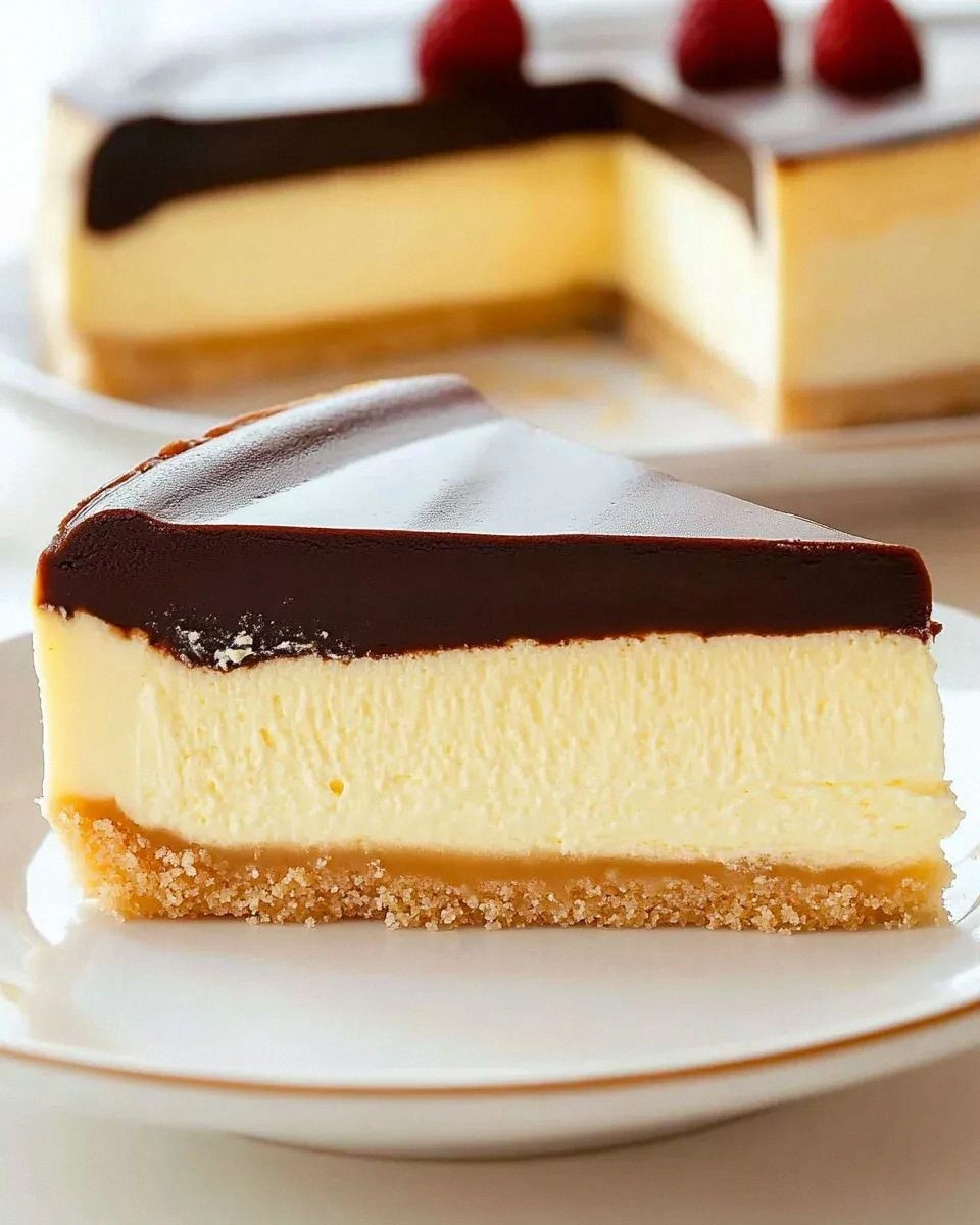 Boston Cream Pie Cheesecake: A Dreamy Fusion of Two Classics