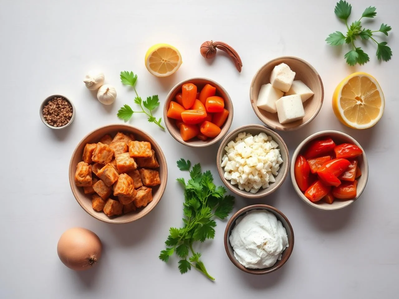 Ingredients for Bouillabaisse
