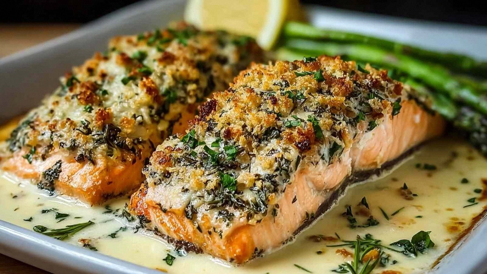 Boursin Baked Salmon
