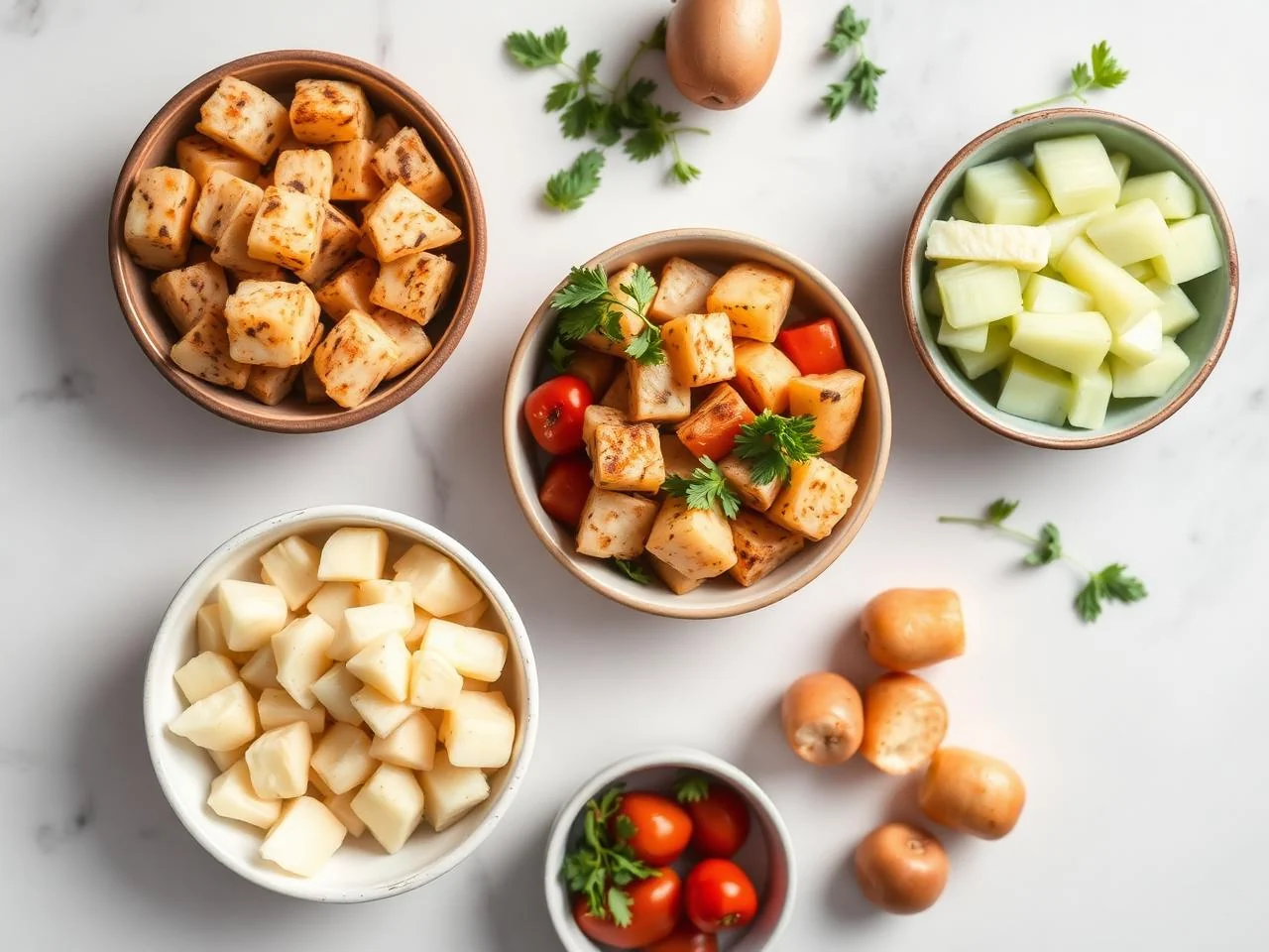 Ingredients for Boxty