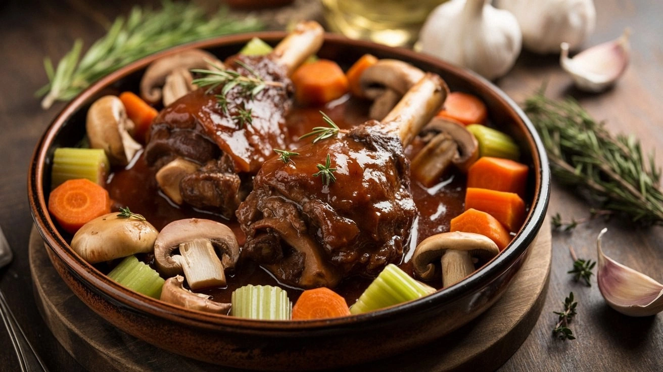 Braised Lamb Shanks