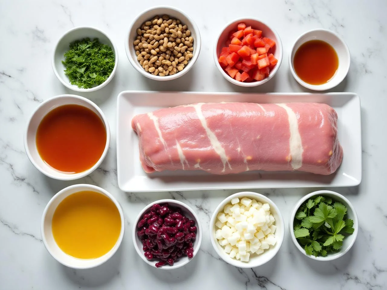 Ingredients for Braised Pork Belly