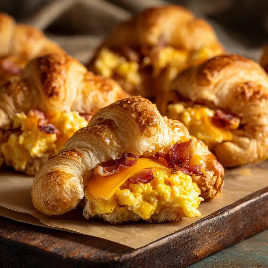 Breakfast Crescent Rolls (Easy
