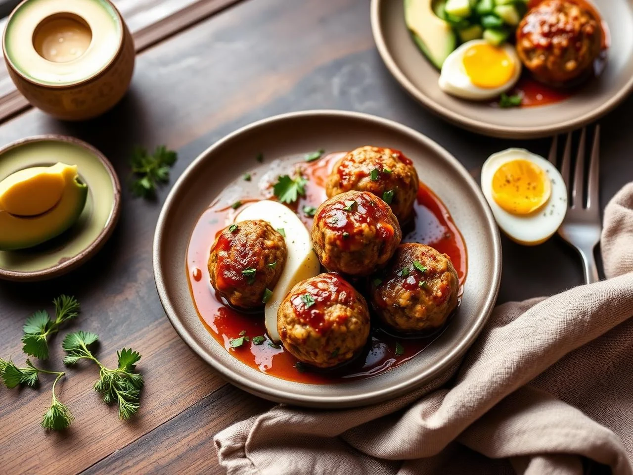 Breakfast Meatballs