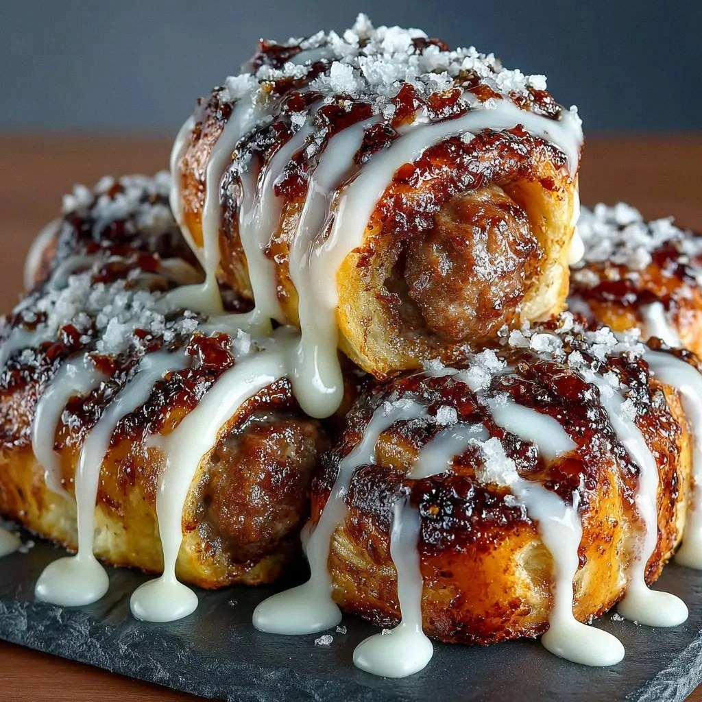 Breakfast Pigs in Cinnamon Rol