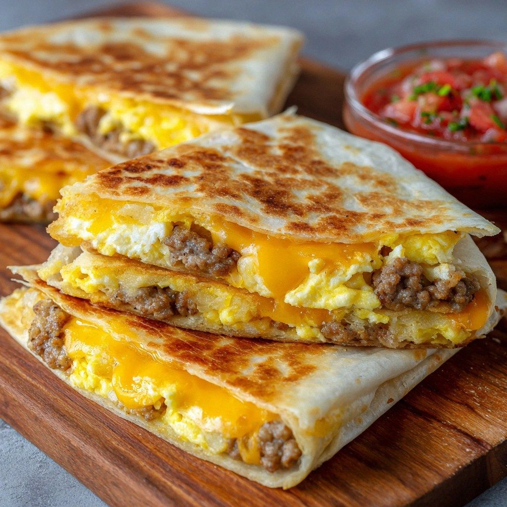 Breakfast Quesadilla Crunch Wr
