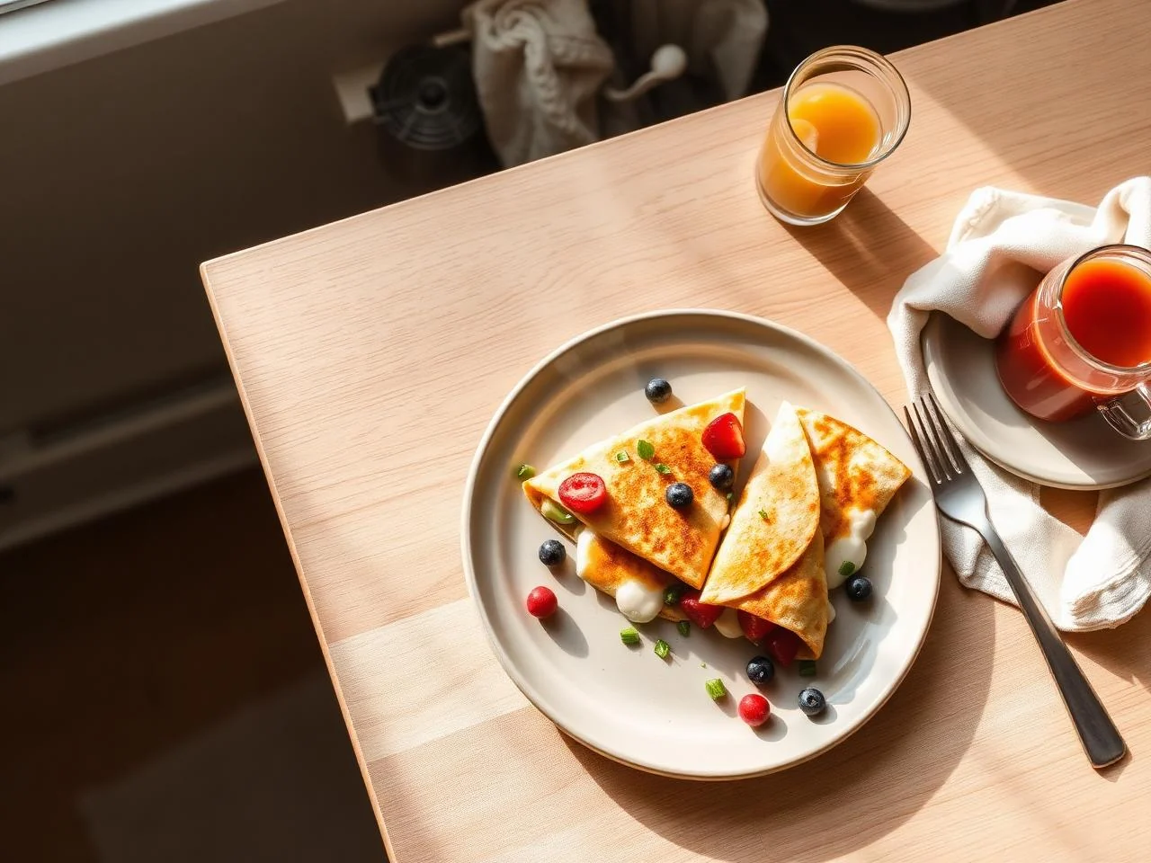 Breakfast Quesadillas