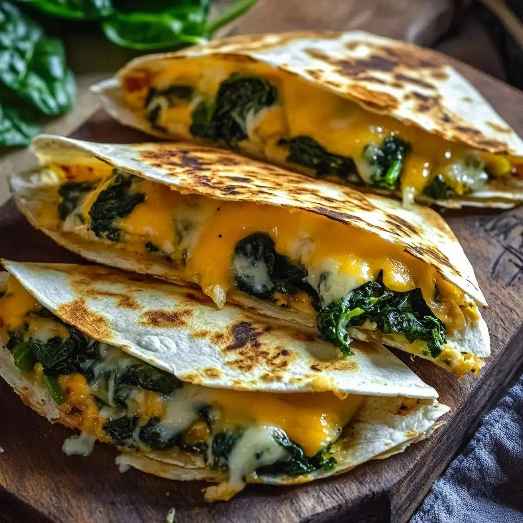 Breakfast Quesadillas with Spi