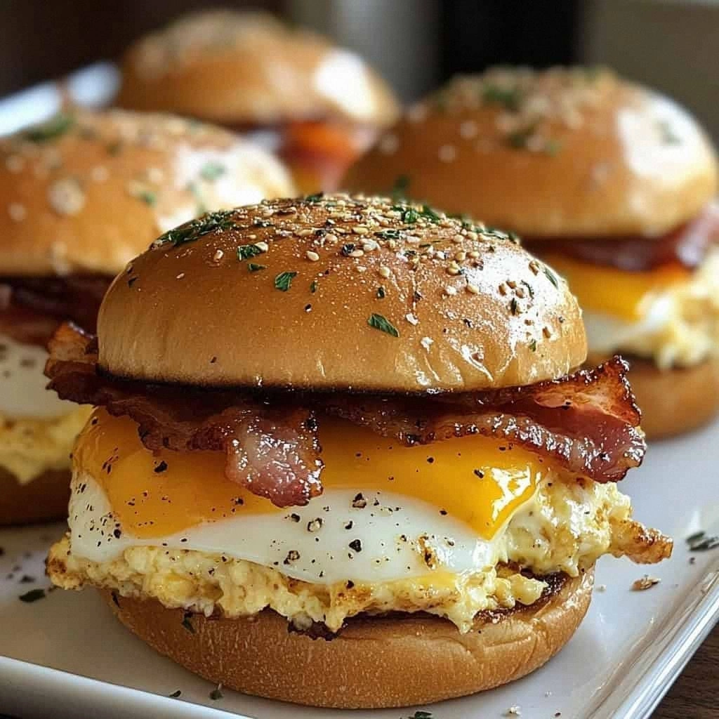 Breakfast Sliders with Bacon Egg Cheese: A Delicious Start to Your Day