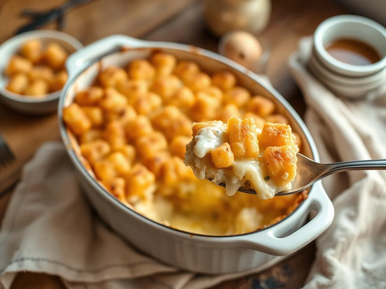 Breakfast Tater Tot Casserole
