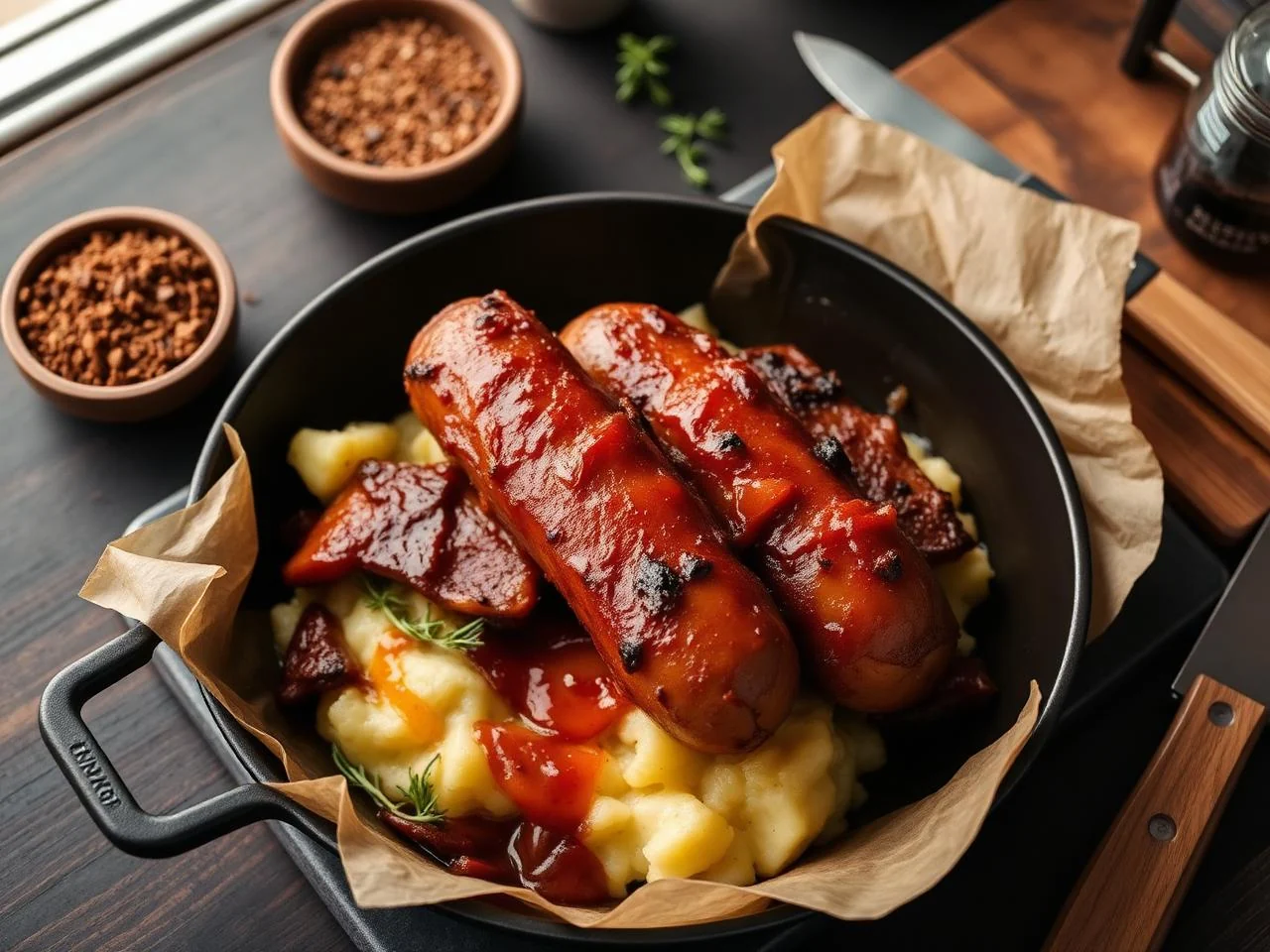 British Bangers And Mash