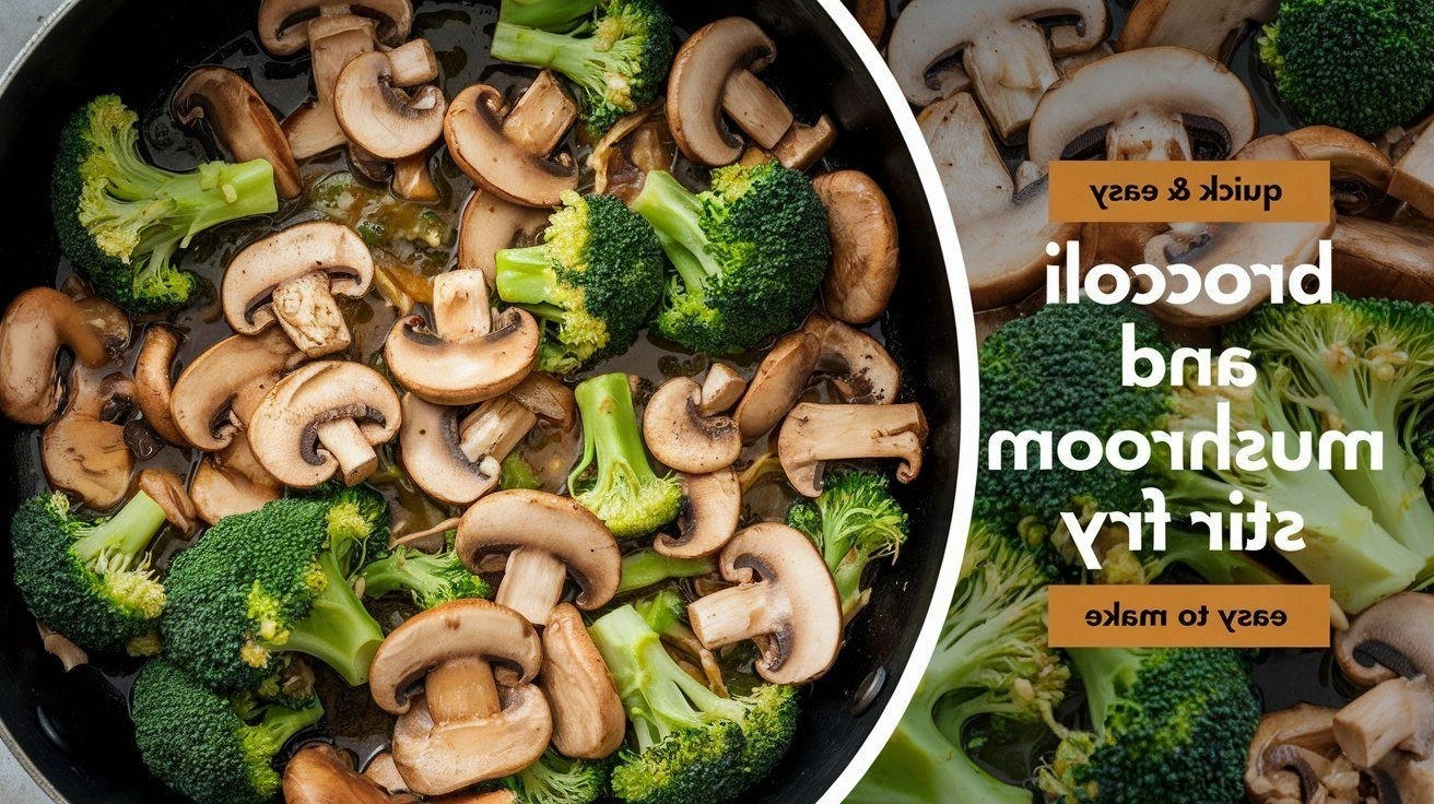 Broccoli and Mushroom Stir Fry