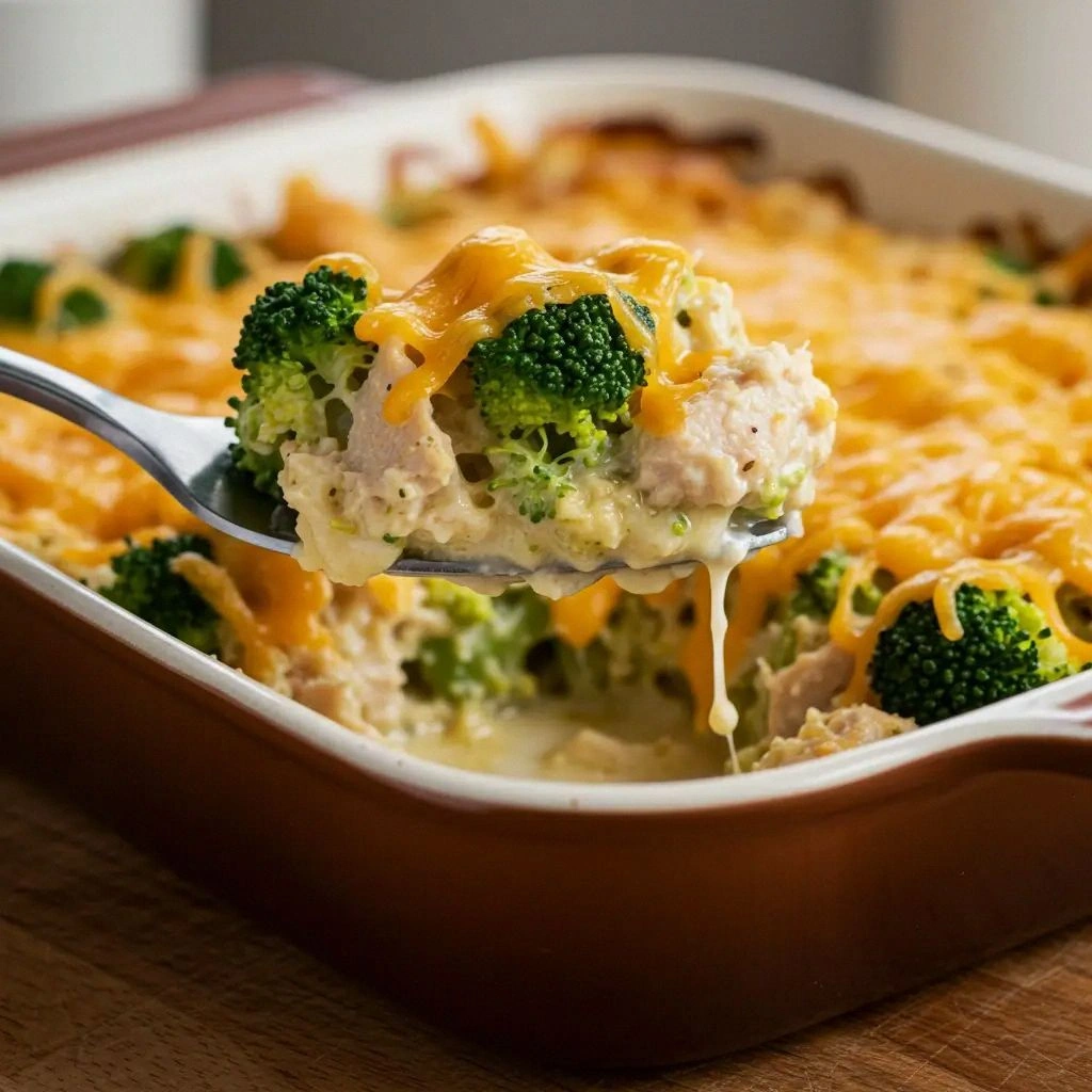 Broccoli Cheddar Chicken Bake 