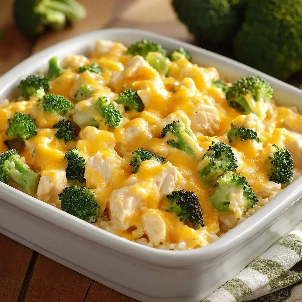 Broccoli Cheddar Chicken Casse