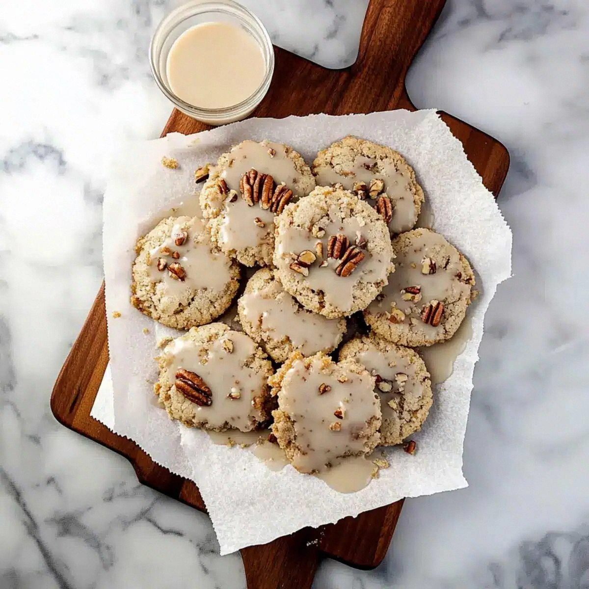 Brown Butter Maple Pecan Cookies for Cozy Holiday Moments