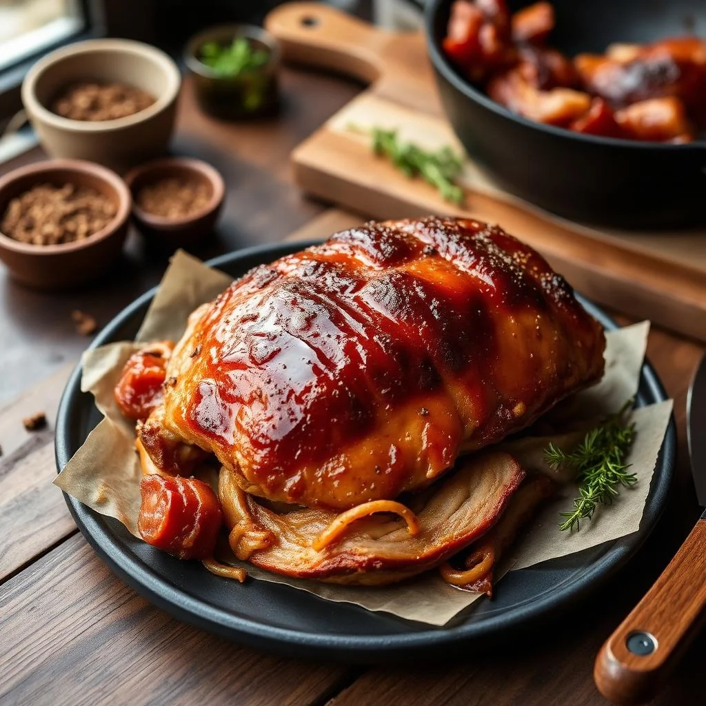 Brown Sugar Glazed Ham
