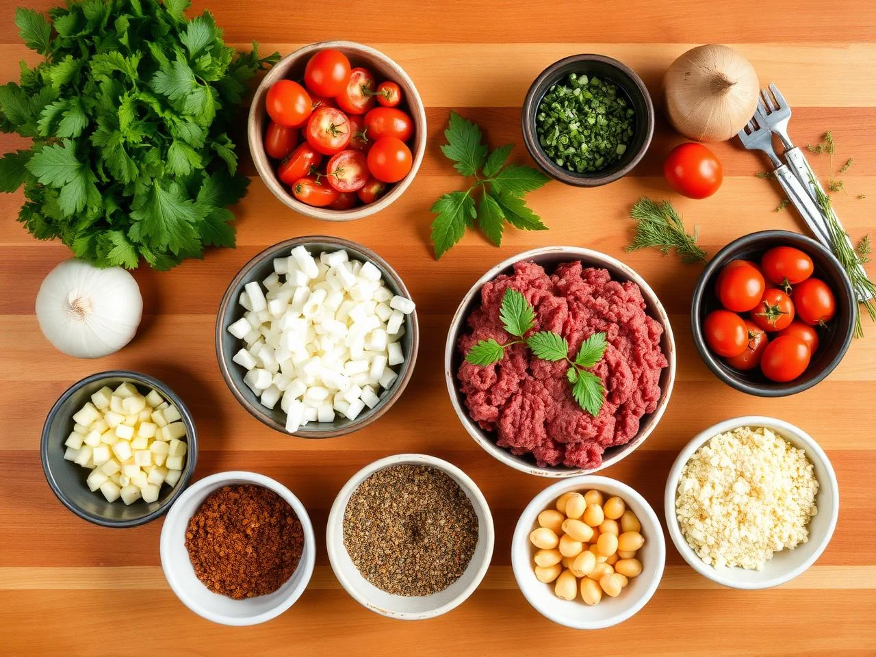 Ingredients for Brown Sugar Meatloaf