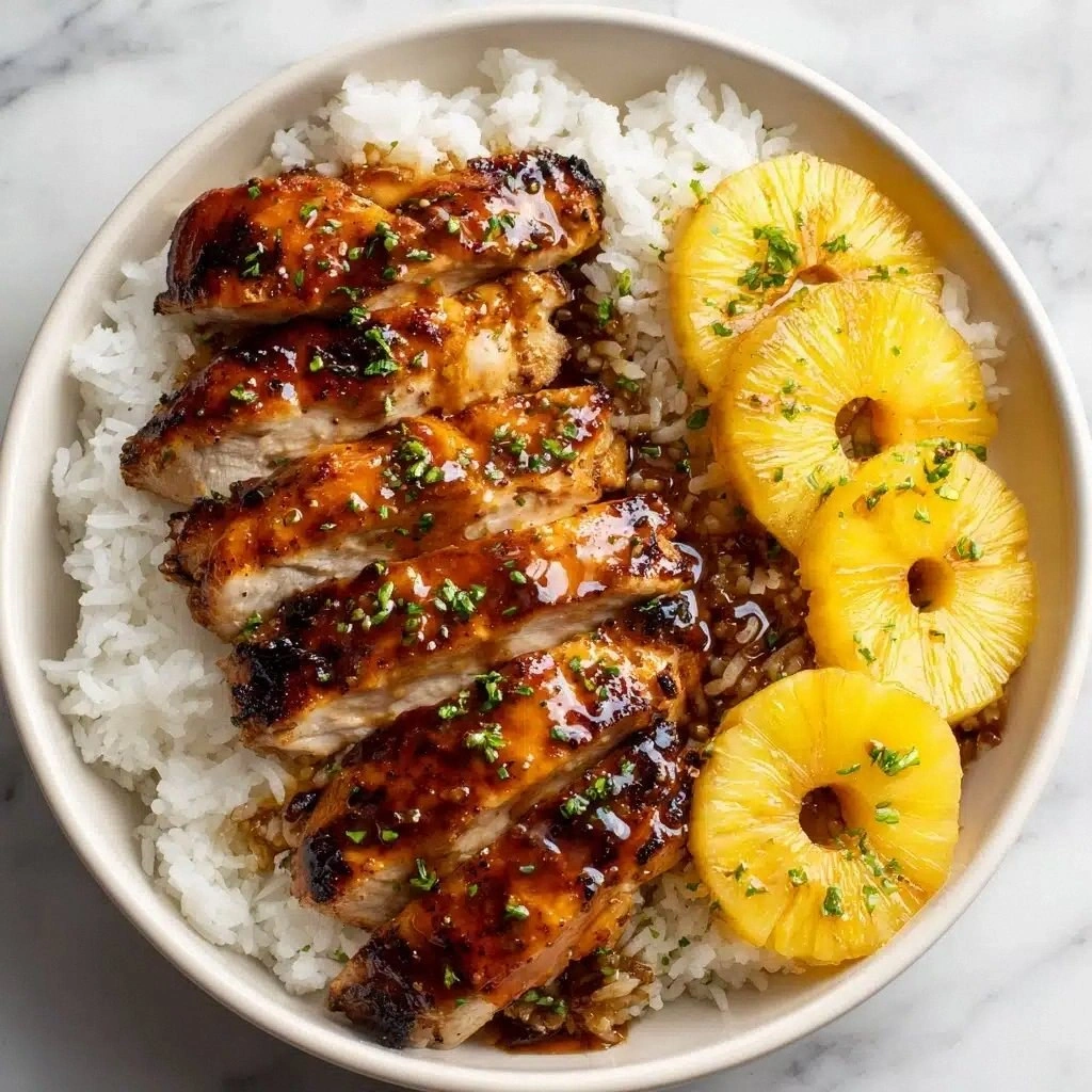 Brown Sugar Pineapple Chicken 