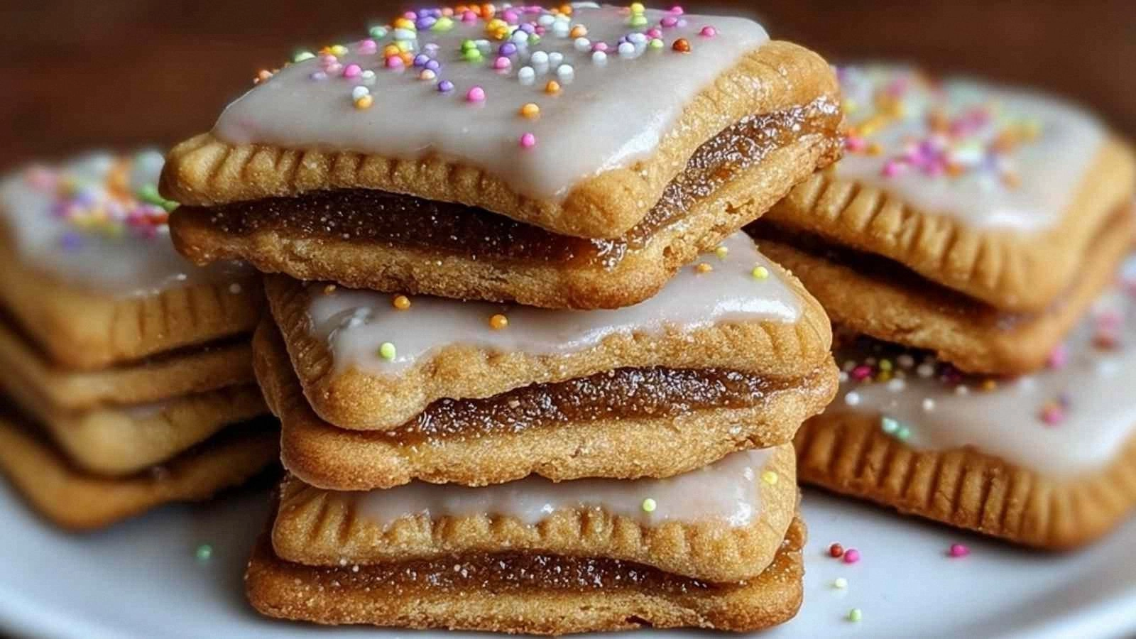 Brown Sugar Pop Tart Cookies: 