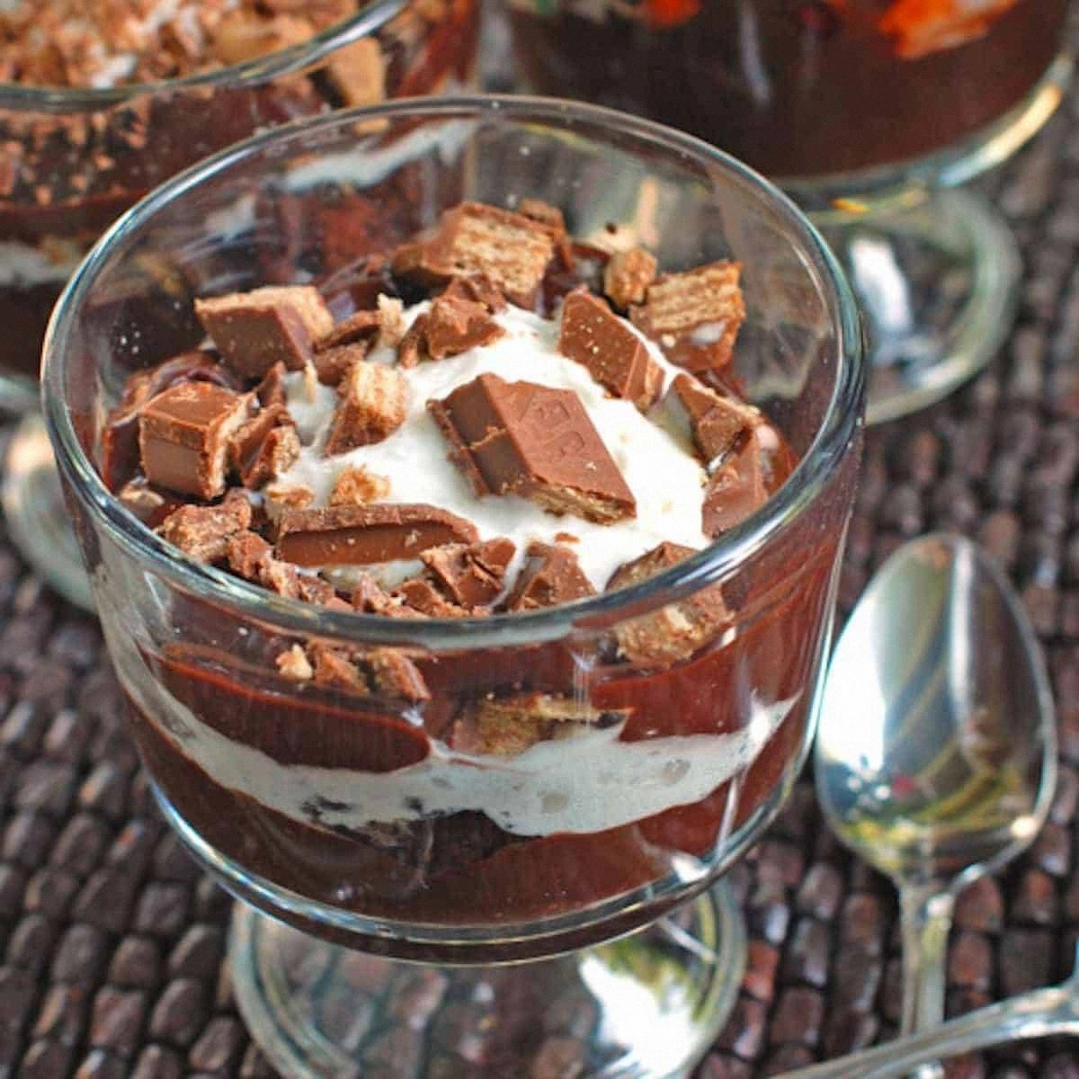 Brownie Fudge Trifle