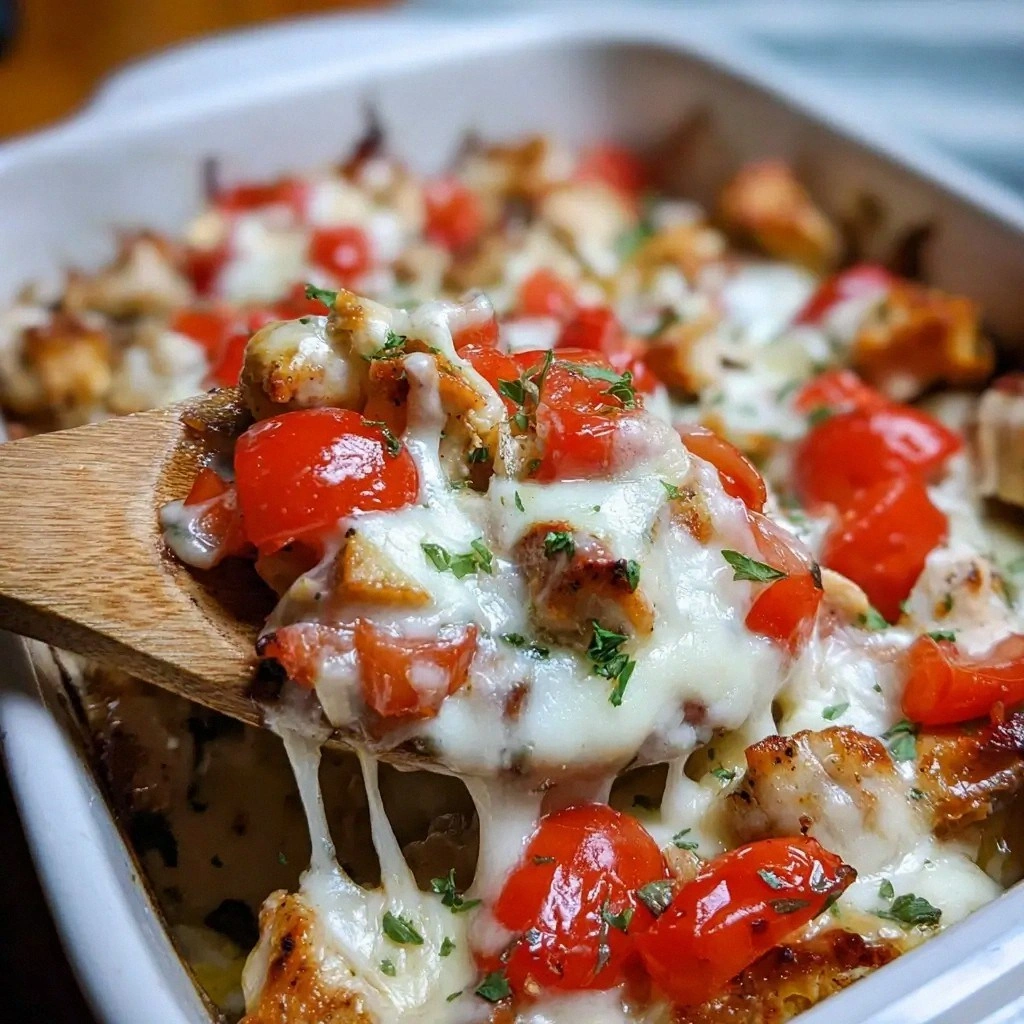 Bruschetta Chicken Casserole R