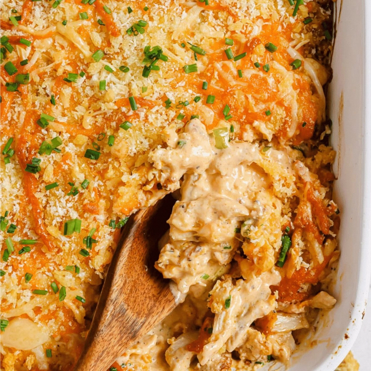 Buffalo Cauliflower Casserole