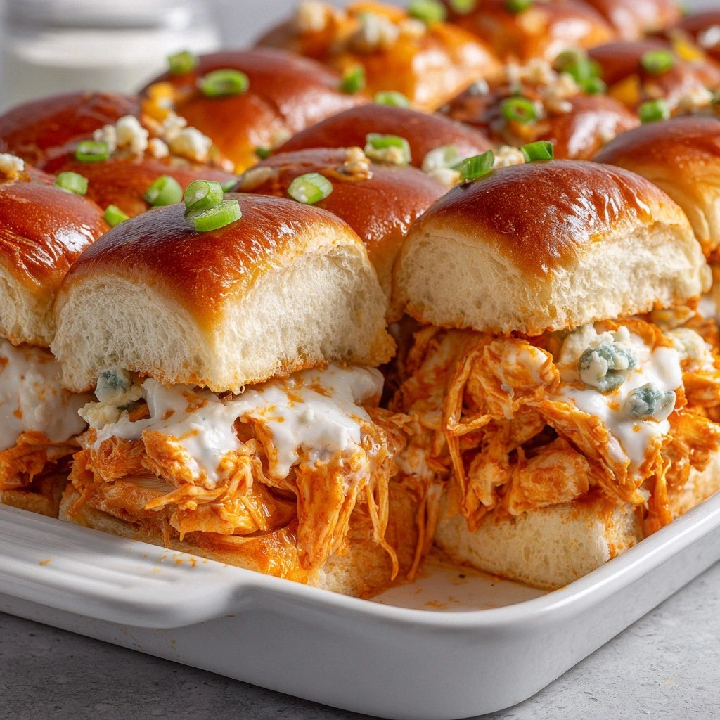 Buffalo Chicken Sliders : Spic