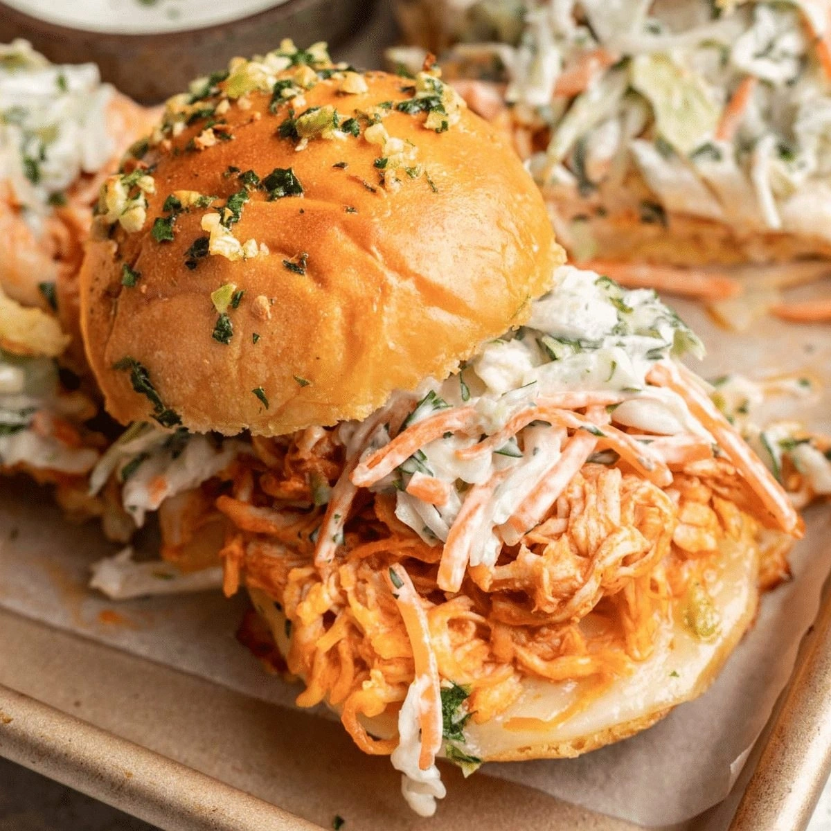 Buffalo Chicken Sliders