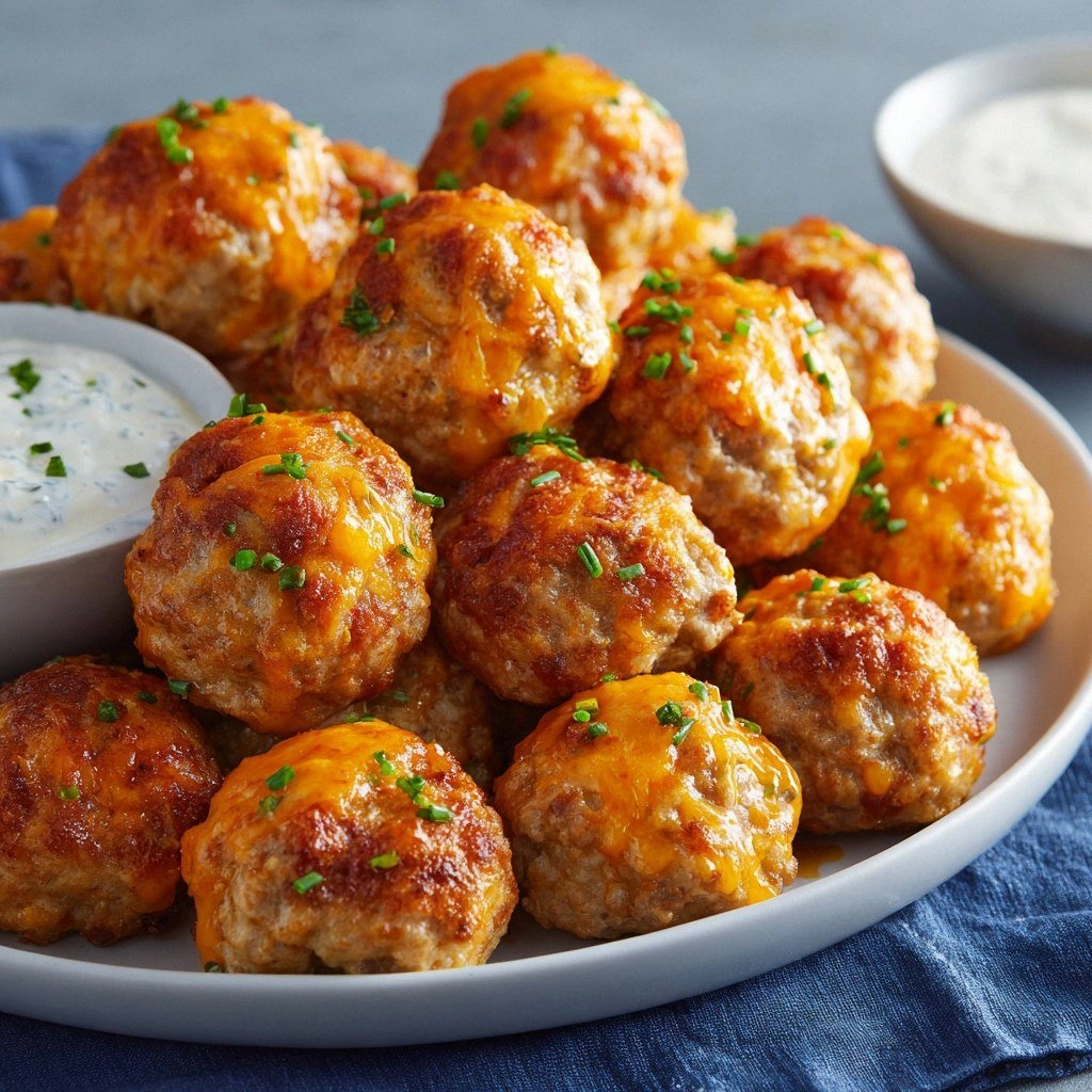 Buffalo Sausage Balls
