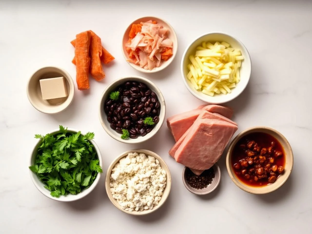 Ingredients for Buffalo Style Pork Ribs