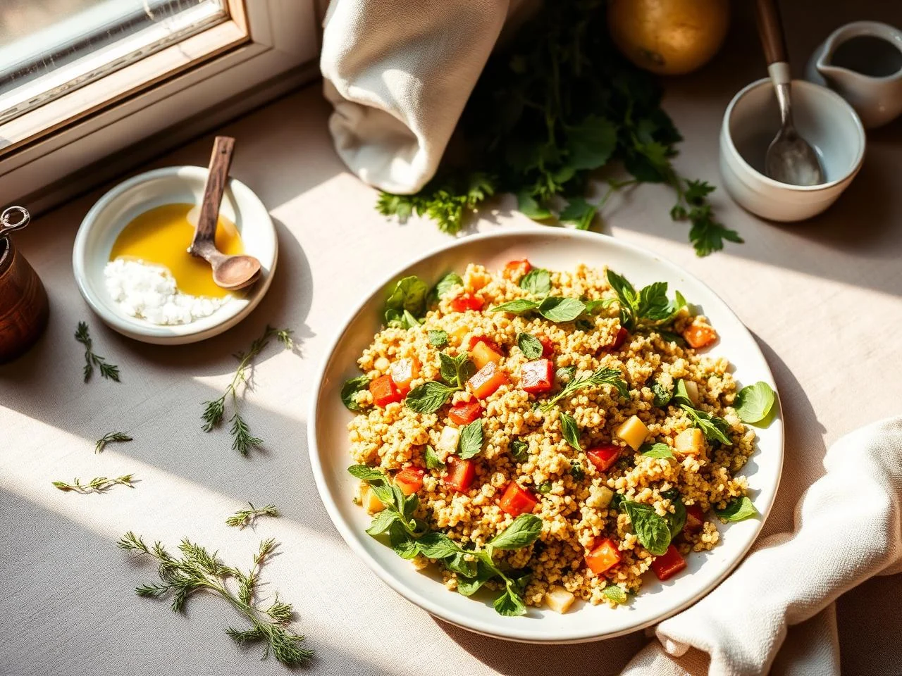 Bulgur Wheat Salad