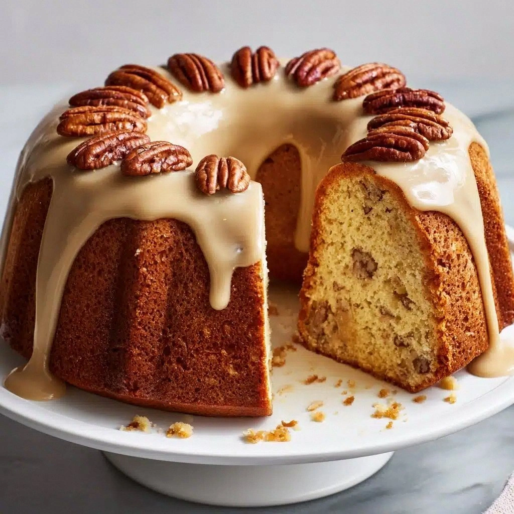 Butter Pecan Pound Cake Recipe