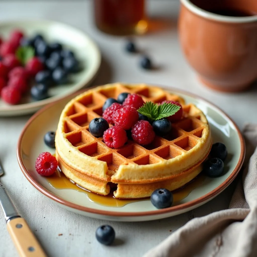Buttermilk Belgian Waffles
