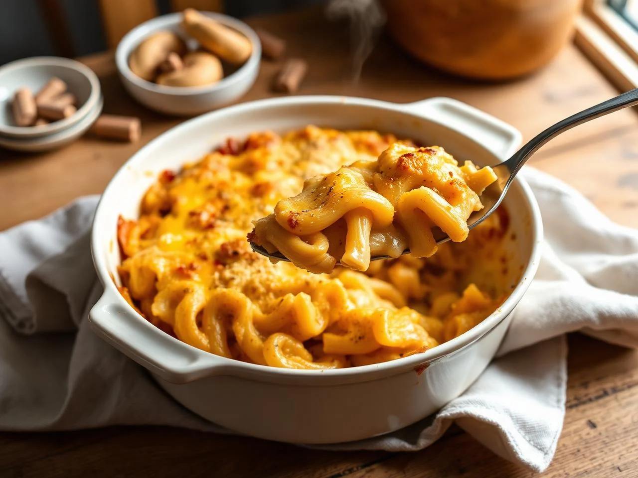 Butternut Squash Pasta Bake