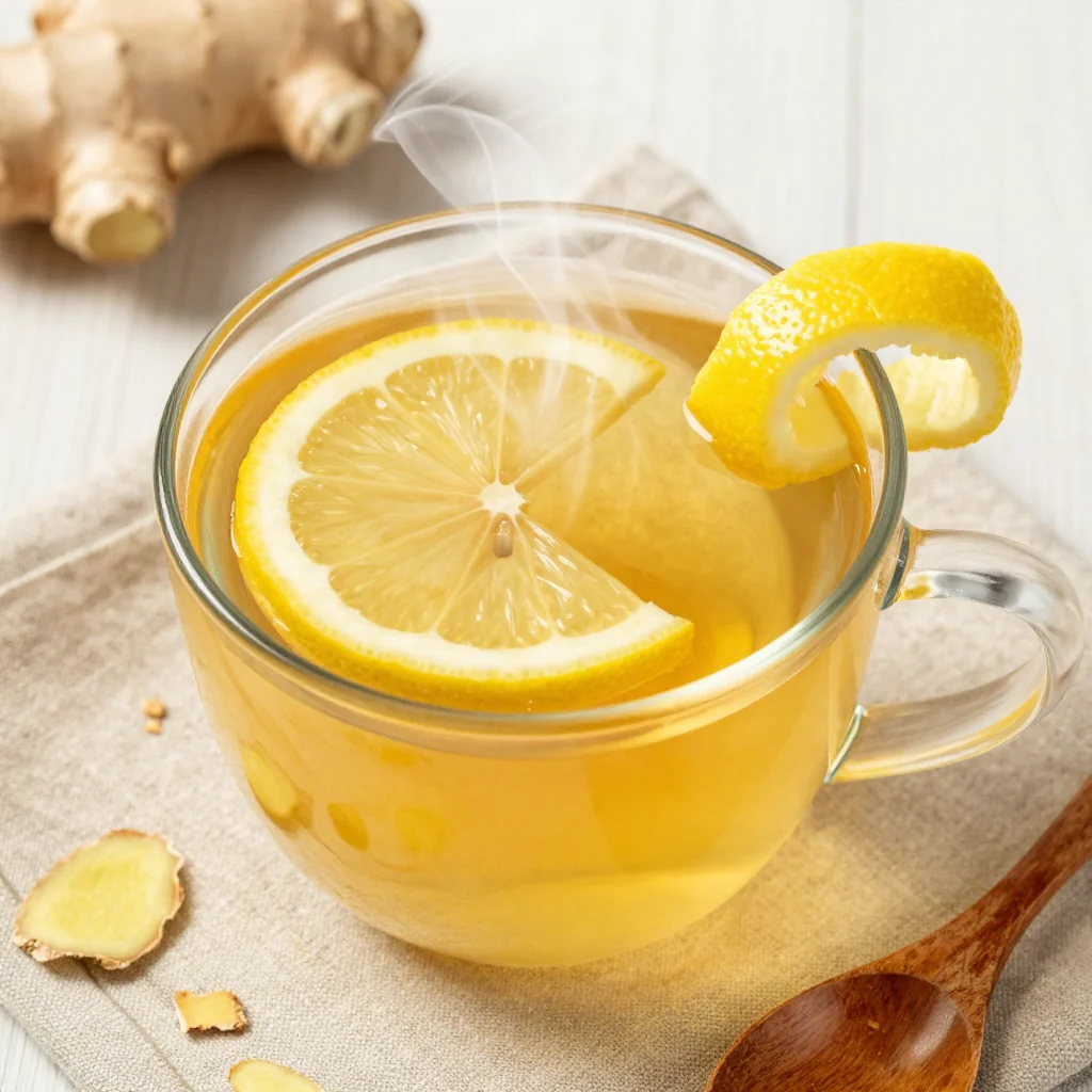 Detox Lemon Ginger Tea Recipe for Internal Cleansing