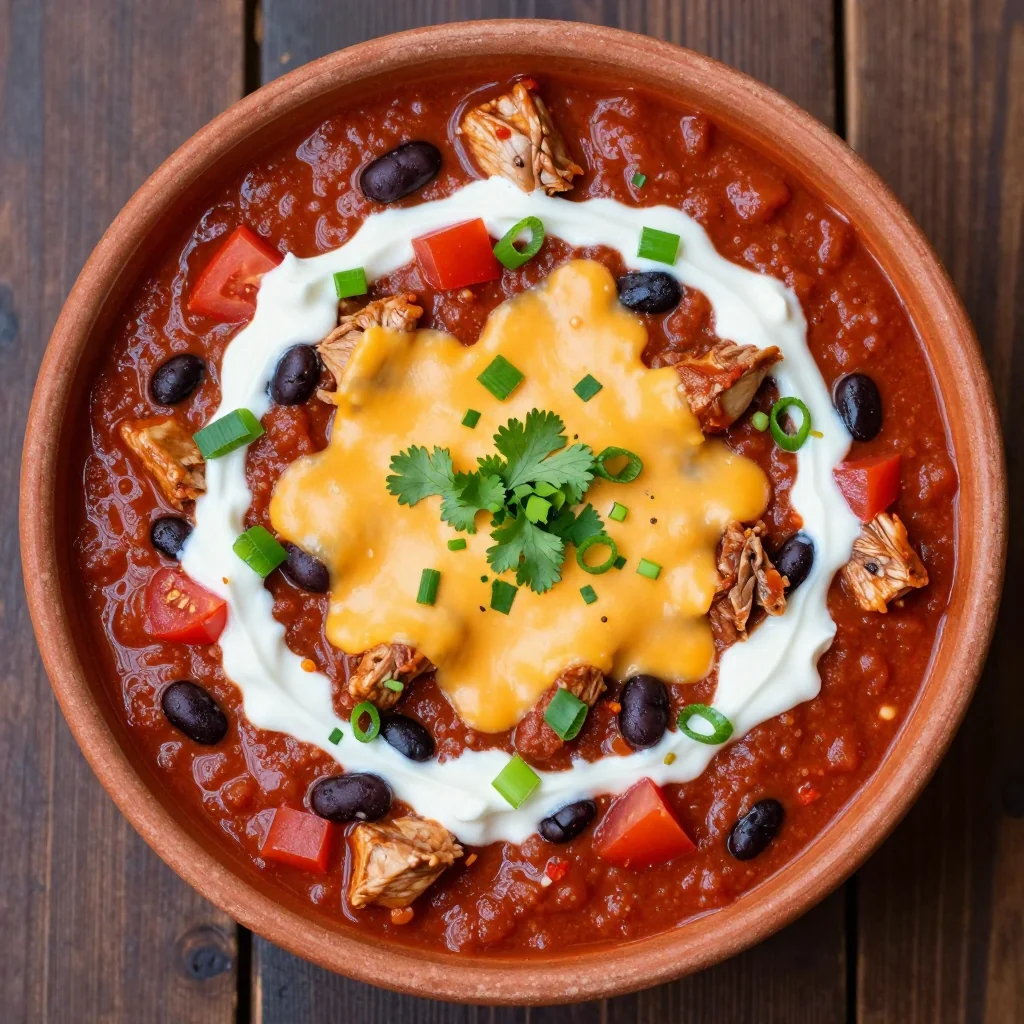 NFL Playoffs Spicy Turkey Chili for Playoff Party Freezer