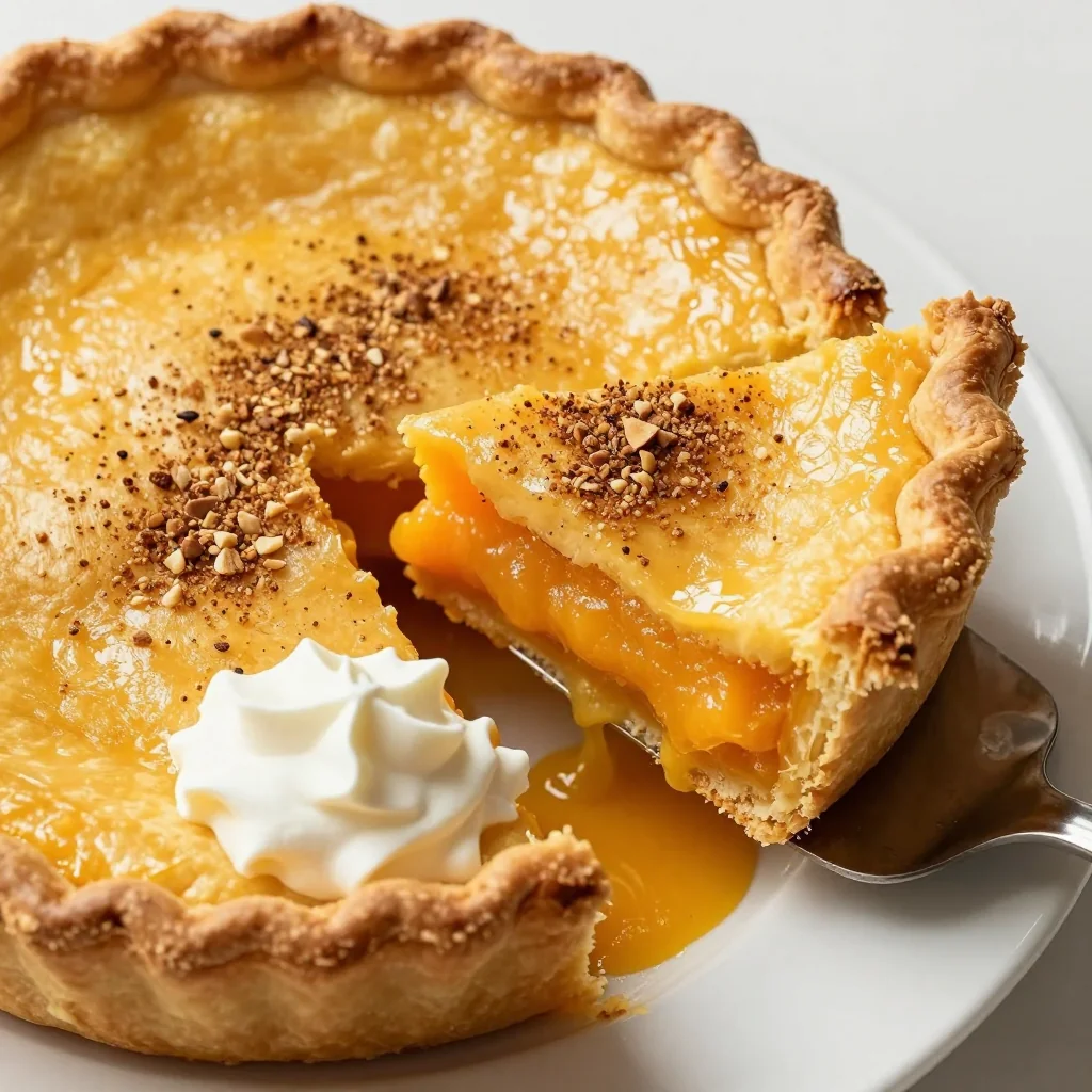 Martin Luther King Jr. Day Sweet Potato Pie with Nutmeg