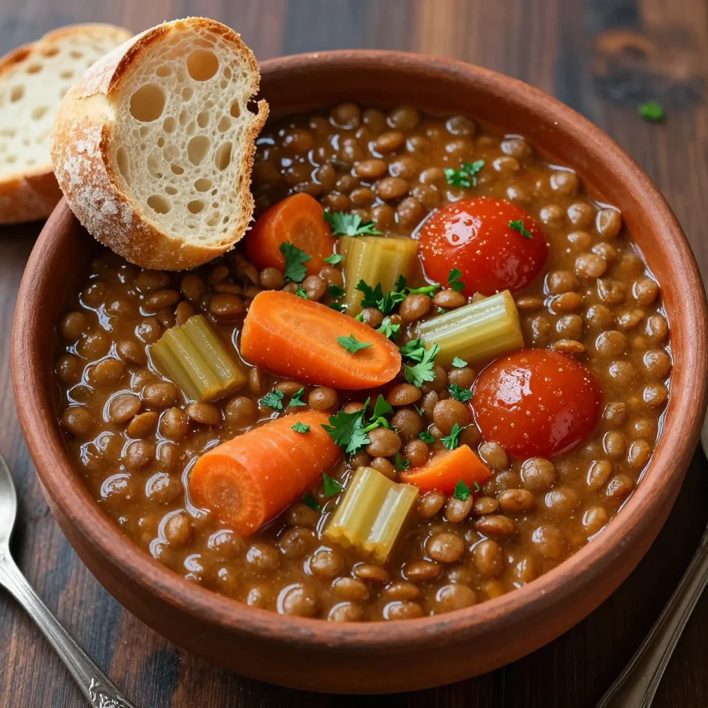 Budget-Friendly Pantry Lentil Stew for Dinner