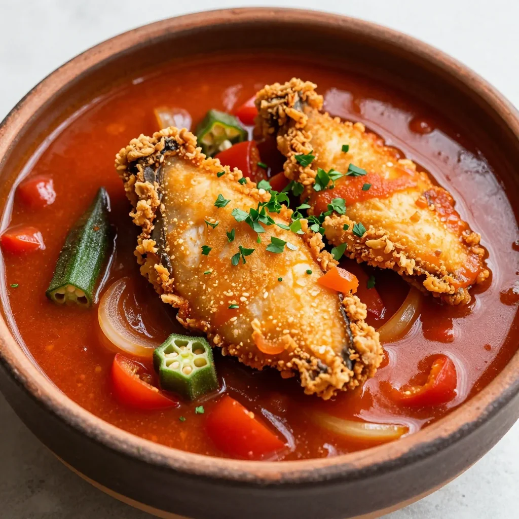 Southern Catfish Courtbouillon for a Tangy Stew