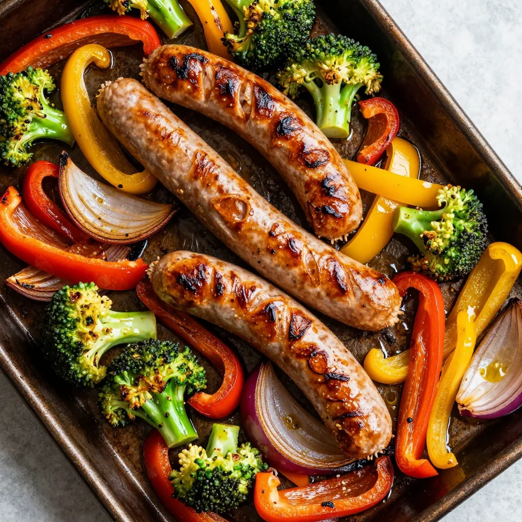 Healthy Sheet Pan Sausage And Veggies For An Easy Cleanup Dinner